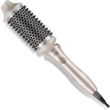 Thermal Curling Brush 1.7" Blowout Volumizer Heated Round Styler 2in1 Hair Tool