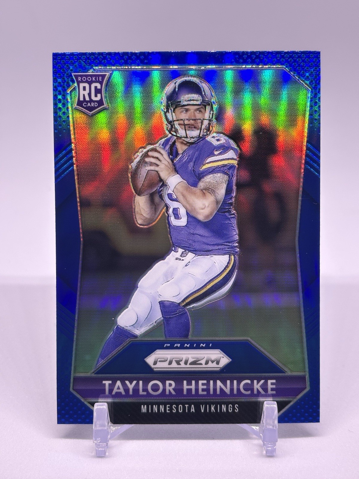 Taylor Heinicke Rookie 2015 Panini Prizm #288 Blue Prizm SSP