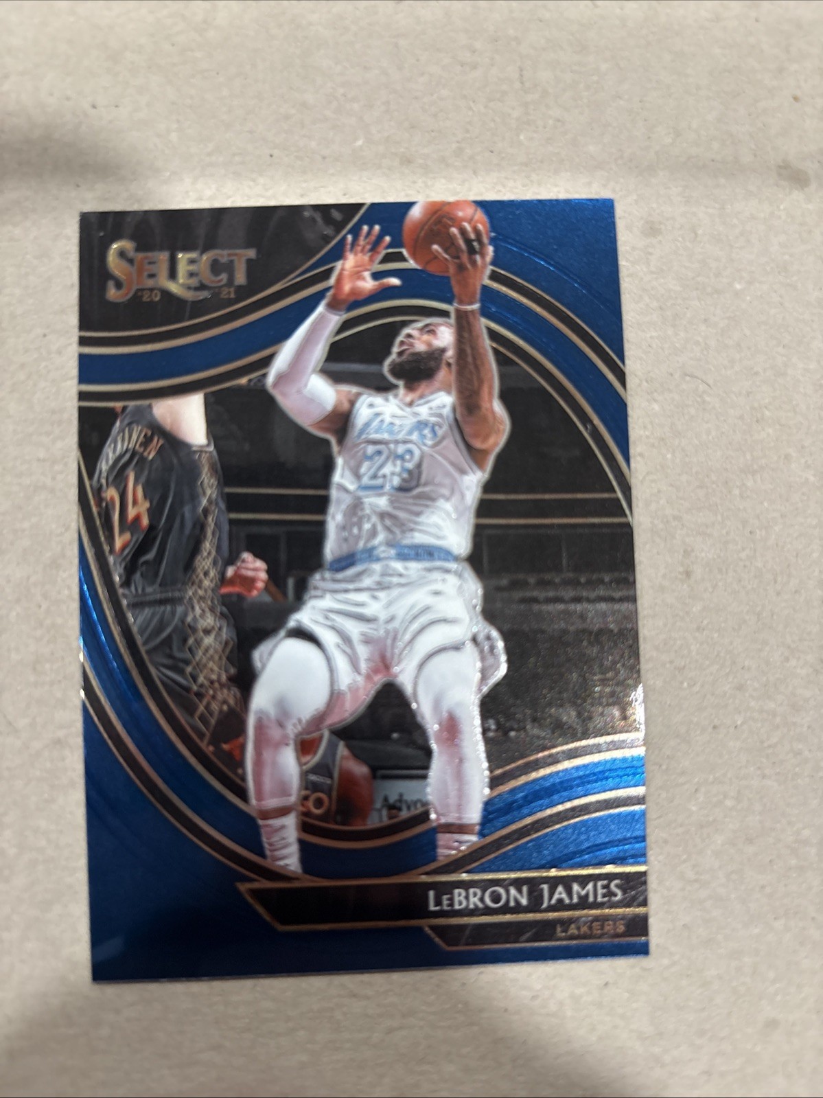 2020-21 Panini Select - Courtside LeBron James #223 Blue