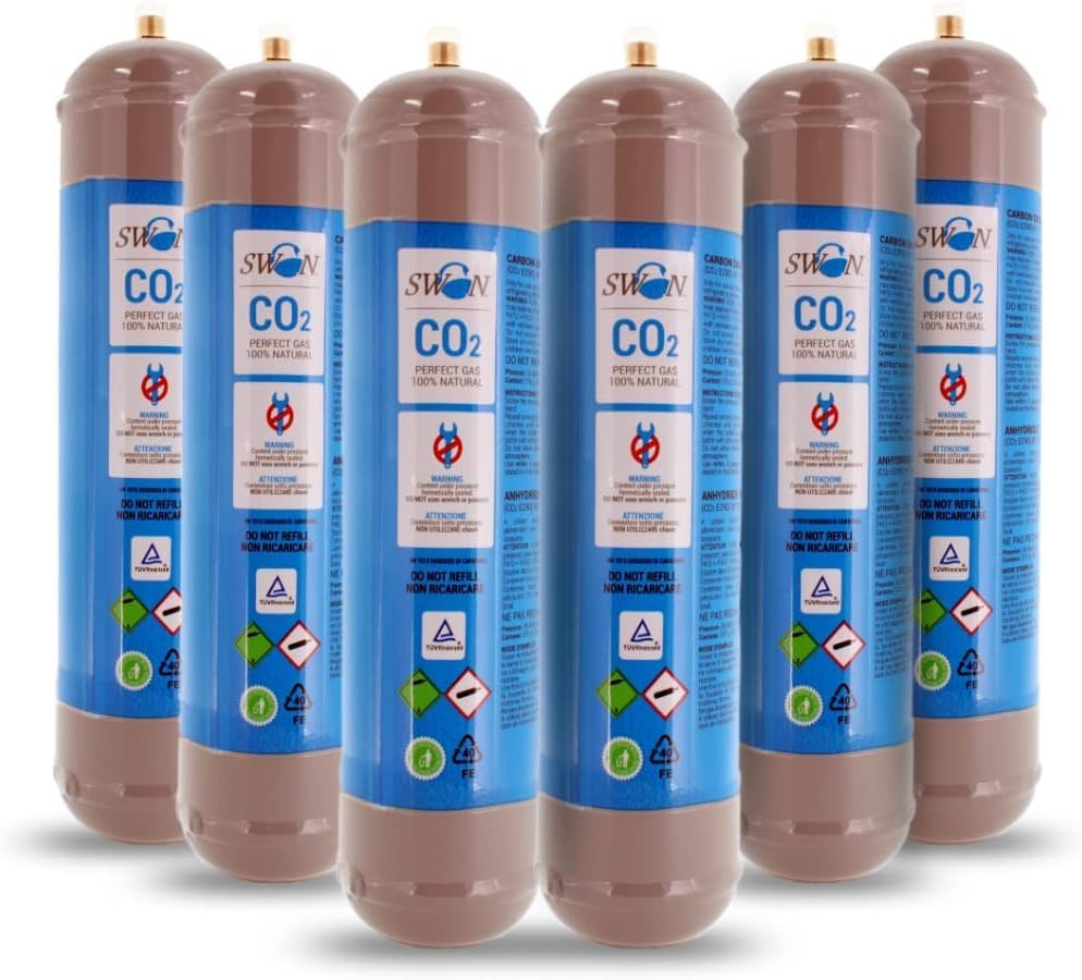 Bombola CO2 600g al Miglior Prezzo - Attacco Standard M11x1