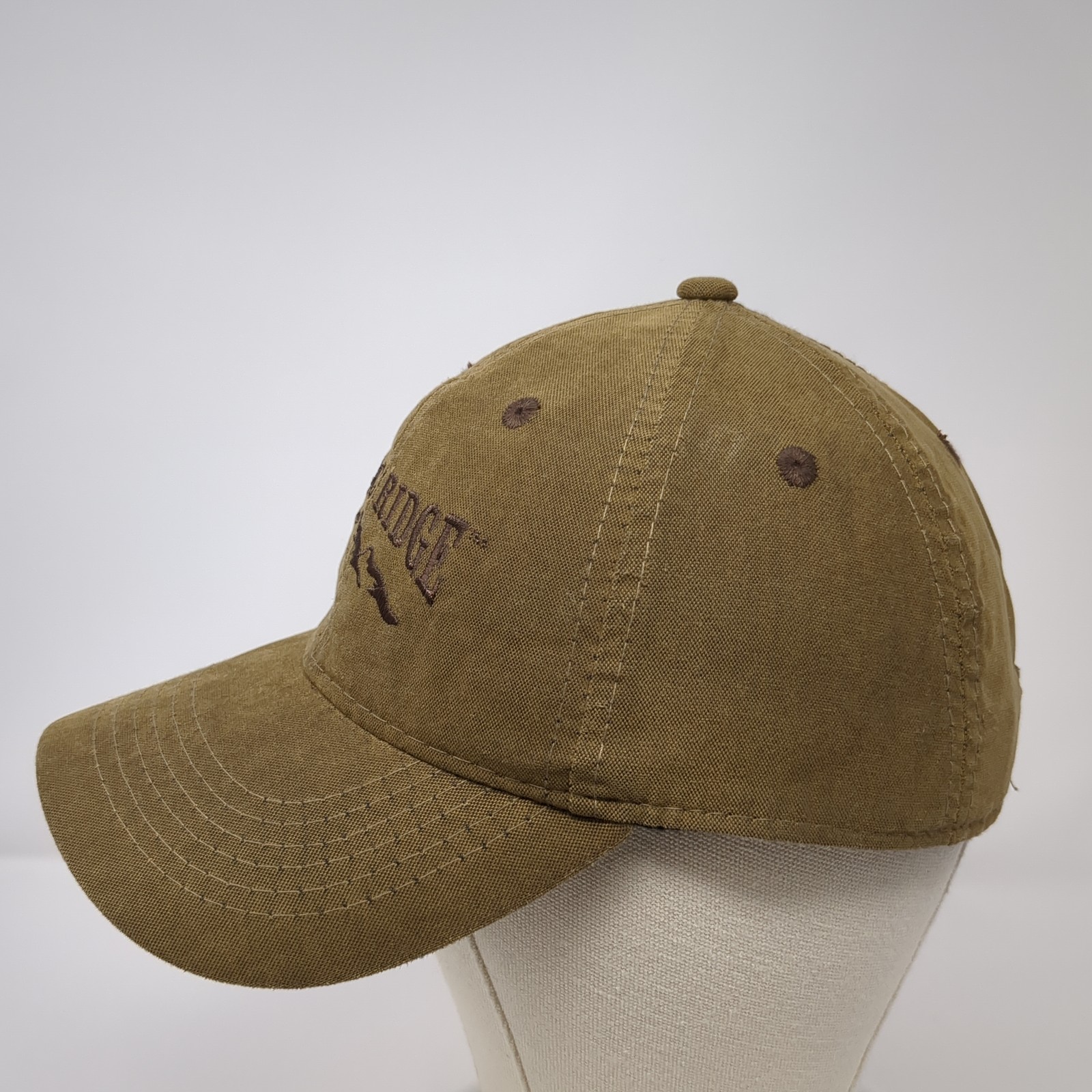 Rustig Ridge Strapback Baseball Cap Brown One Siz… - image 3