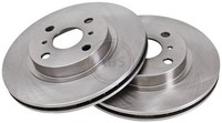 2X A.B.S. Bremsscheibe 17033 FüR Chrysler Dodge Plymouth