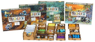 Spiel e-Raptor - Sortiereinsatz für Root + Erweiterungen aus Holz (e-Raptor)
