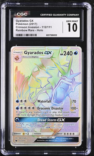 Gyarados-GX graded CGC 10 for sale on eBay
