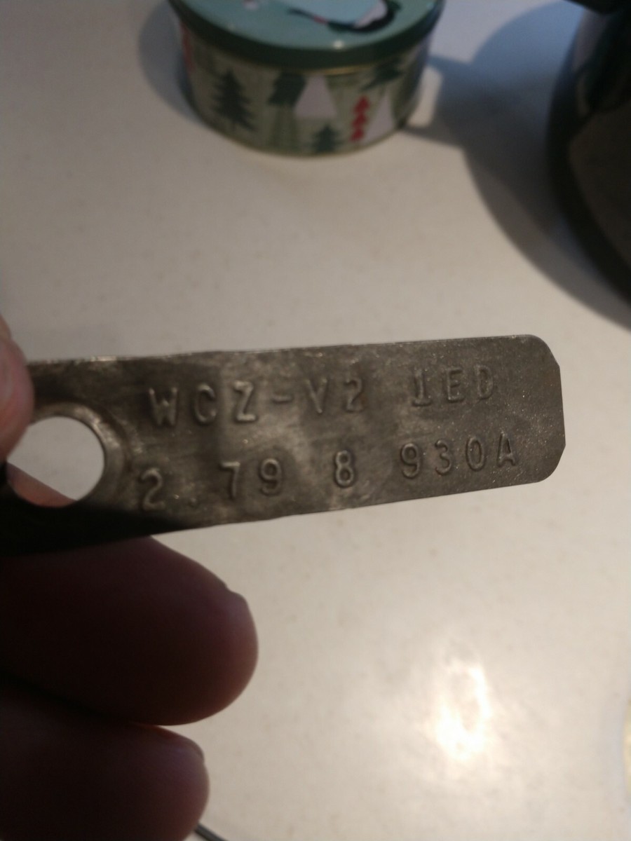 Ford Mustang Rear end axle ID Tag