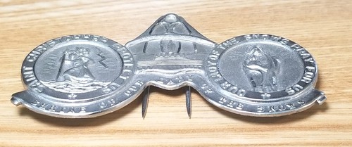 Clip visera vintage Santuario de Nuestra Señora de las Nieves tono plata - Imagen 2 de 8