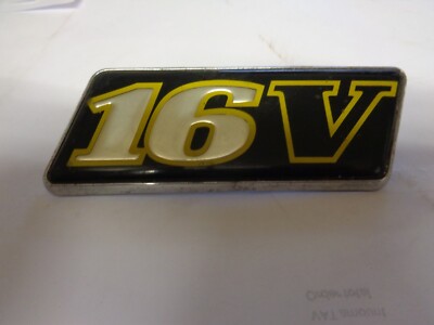 RENAULT 19 16 VENTIL PHASE 1 2 ~ KOFFERRAUM / KOFFERRAUM PASSEND - ORIGINAL 16V BADGE * SELTEN *