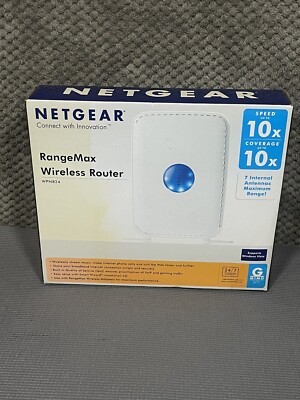 Netgear Rangemax Wireless Router - Netgear WPN824 Open Box