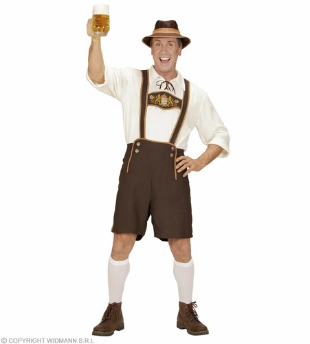 Kostüm Bayer - Lederhose, Hemd Oktoberfest Gr. XL - Bild 4 von 4