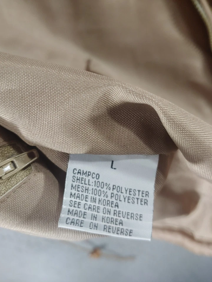 Campco Vest Size Large Mens Safari Hunting outdoor Cargo Fishing Camping utility - Image 4 of 4