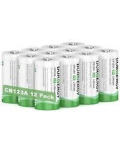 ‼️DURNERGY CR123A  3V Lithium Battery —12 PACK— Batteries Cell EXP 2034‼️