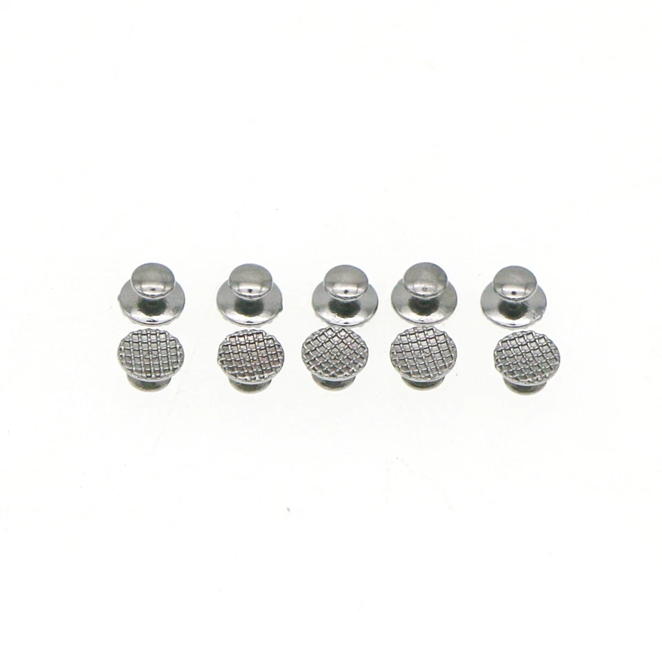 100Pcs Metal Lingual Buttons Bondable for Dental Orthodontic Round Mesh Base - Image 4 of 4