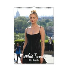 Sexy Sophie Turner 2027/28 Personalised Calendar | Choose start month