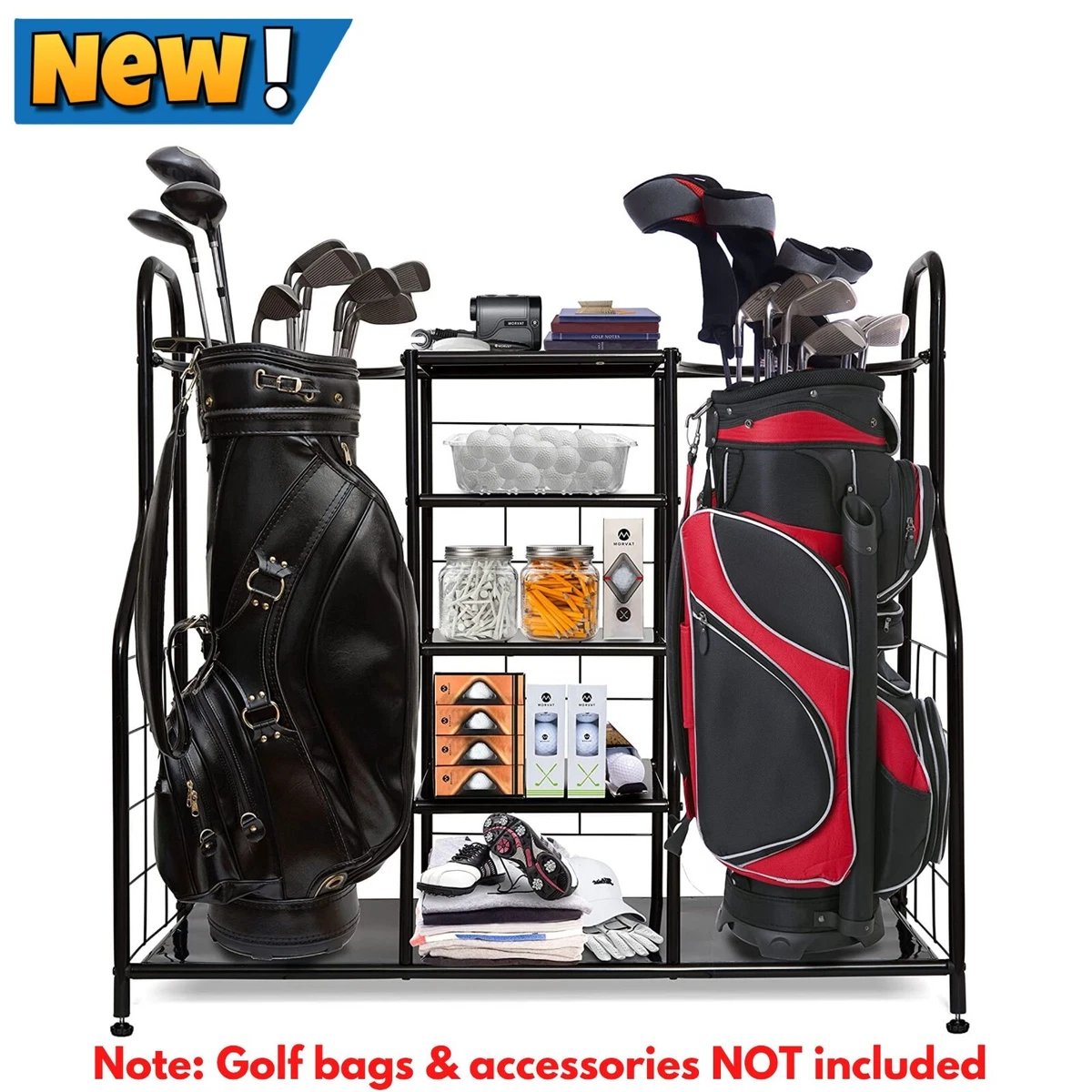 Golf storage rack garage sale