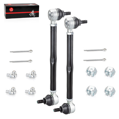 Golf Steering Tie Rod End Shaft Kit for EZ-GO Golf Cart Kart 70074-G01 70074-G02