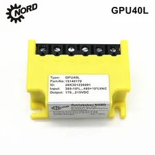 NORD GPU40L (19140170) 380-10%-480VAC 170-215VDC brake rectifier block module