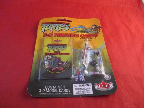 Fleer 2003 Teenage Mutant Ninja Turtles 3D Trading Cards Set