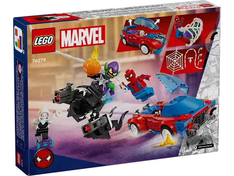 Lego Spider-Man Race Car & Venom Green Goblin 76279 Super Heroes