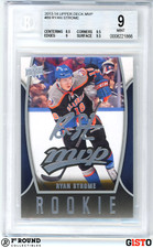 POP 1: Ryan Strome RC BGS 9: 2013-14 Upper Deck MVP Rookie Card Gisto #89. rookie card picture
