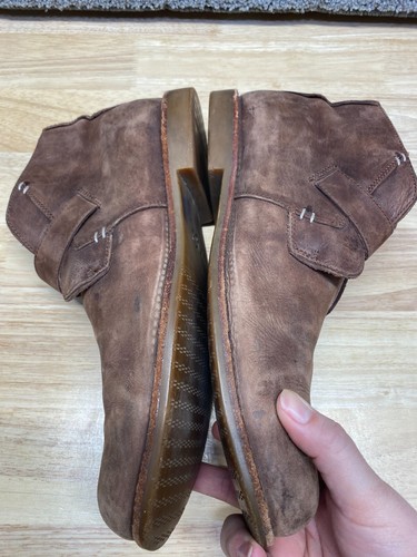 UGG Australia Men’s 12 Graham Tan Leather Monk Strap Boots Casual 100338T - Picture 6 of 11