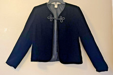 1950's Era NV Jacket Size 10 Black Vintage Excellent Condition Please Read