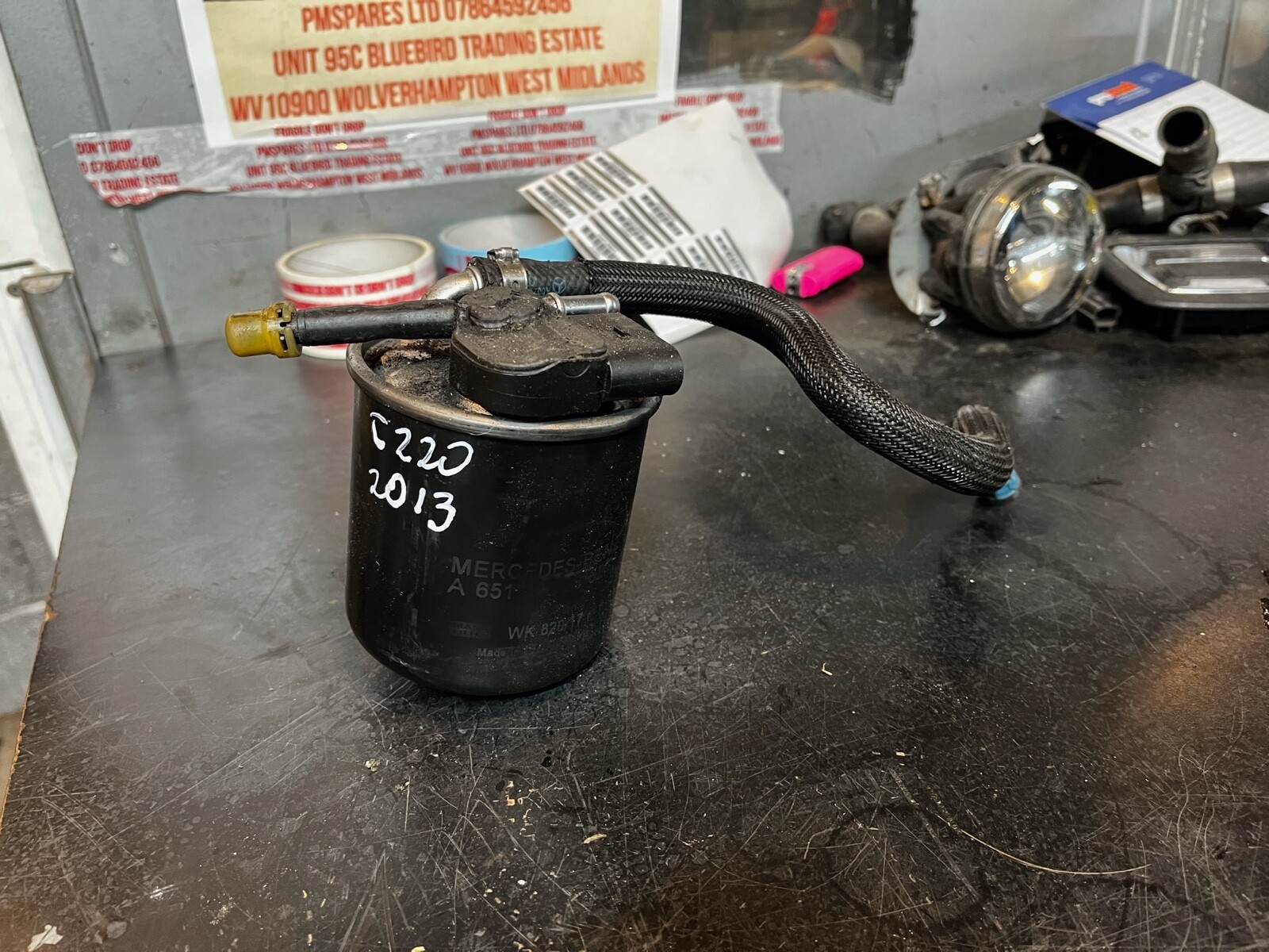 2013 MERCEDES C220 W204 FUEL FILTER A6510902852 eBay