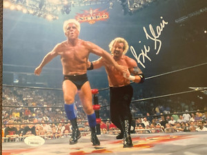 Ric Flair Signed Autograph 8x10 Photo WWE WWF --JSA COA