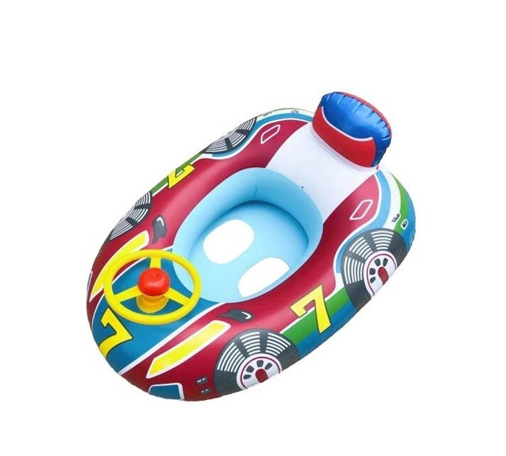 Salvagente a Mutandina Per Bambini Sediolina Piscina Forma Di Macchina Blu bal