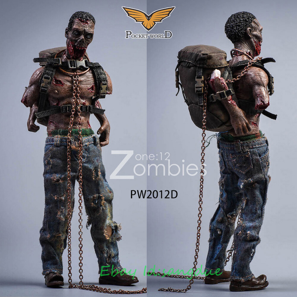 PWTOYS 1/12 Biochemical Zombie Collectible Action Figure Model In