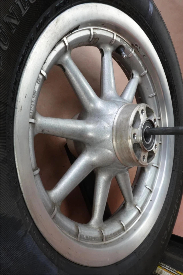 2007-2016 Harley Davidson Road Glide dianteiro DUNLOP D402F roda aro pneu MT90B16 - Imagem 4 de 4