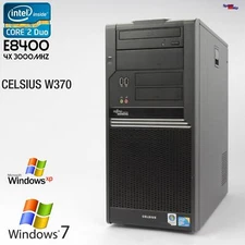 FSC Fujitsu Siemens Celsius W370 Dual Core Computer Workstation D2817 PC 4GB 160