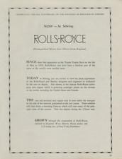 1957 Rolls-Royce Sebring Invitation View Latest Bentley Designs VINTAGE PRINT AD