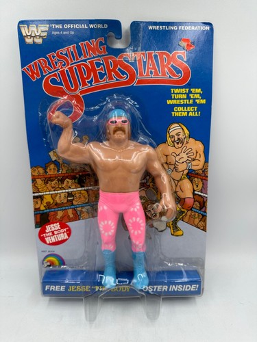 LJN WWF WWE Wrestling Superstars Jesse The Body Ve...