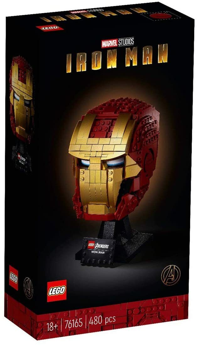 NEW! LEGO Marvel Super Heroes: Iron Man Display Helmet (76165