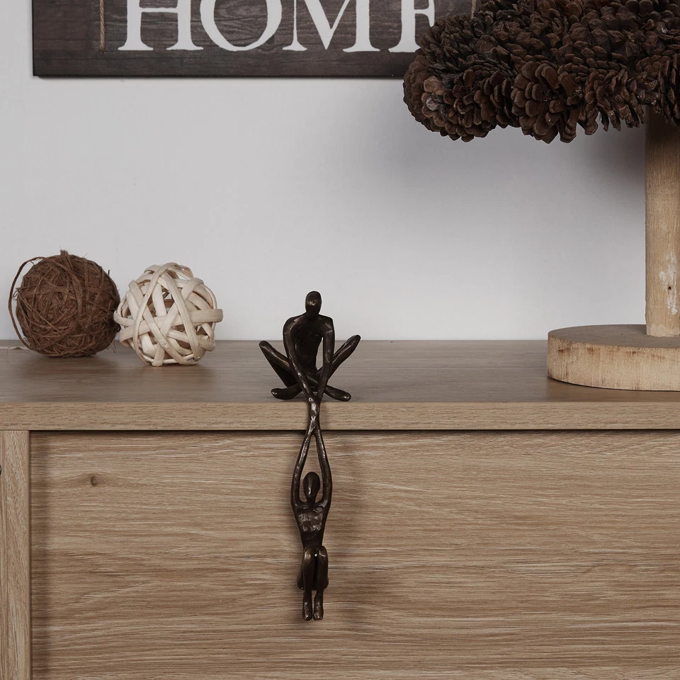 Estante de metal contemporáneo Danya B. ZD16169 Décor - Escultura de bronce - Hombre Li Foto 3 de 4