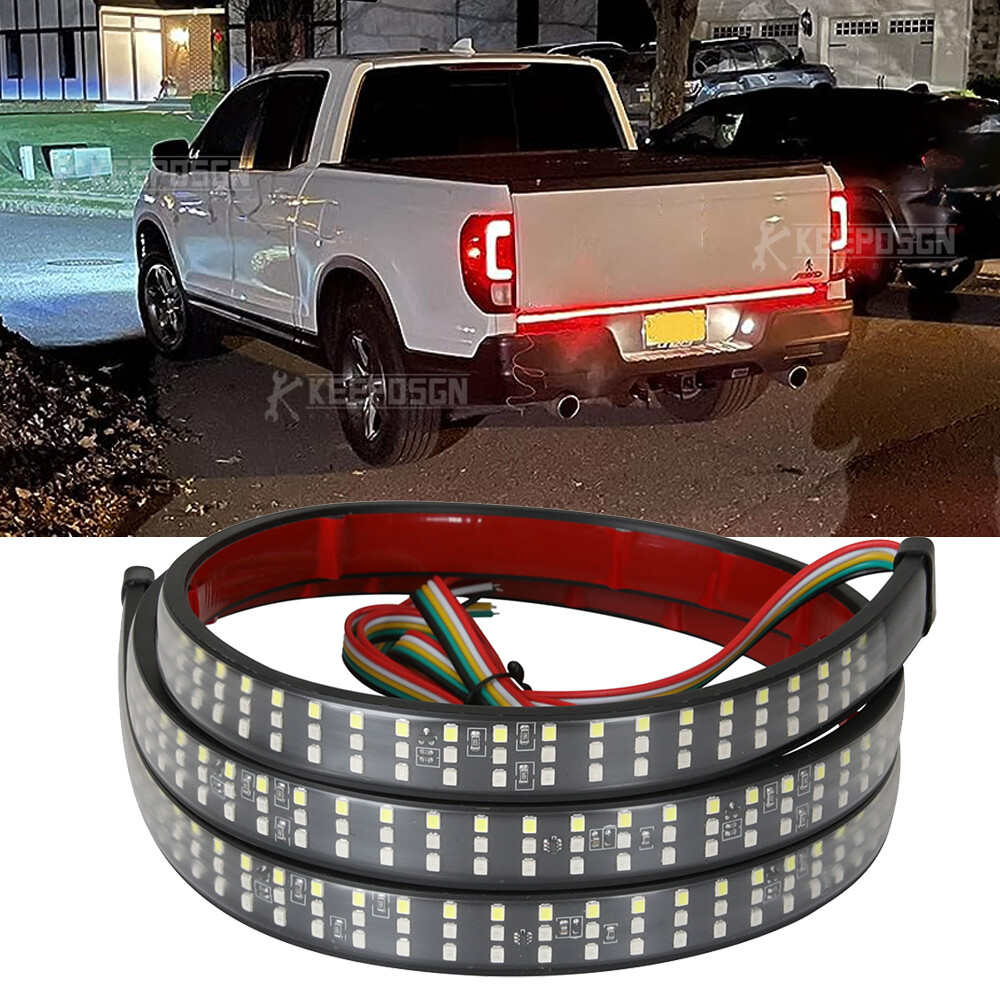 60" LED Tailgate 3Row Bar Strip Brake Turn Signal Tail Light For Honda Ridgeline eBay
