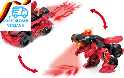 Vtech Switch and Go Dinos Fire-Mini-T-Rex   Dino-Auto-Transformer   2In1 Spielze