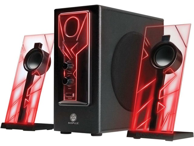 computer speakers with led lights