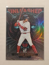 2025 Donruss Unleashed Kristian Campbell #5 Holo Parallel 134/199 Boston Red Sox