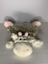 Nat  Jules Demdaco Giraffe Plush Rattle Lovey Security Blanket