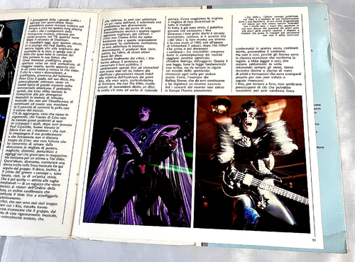 KISS "Superstar" LP Vinyl Italian Import 1982 Release Alive! Booklet Ace Gene - Picture 11 of 22