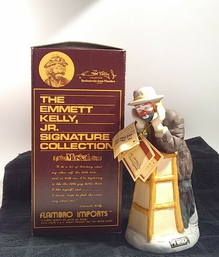 Emmett Kelly Jr. Music Box Collection Edizione Limitata #1279 Di 12000 - Foto 4 di 12