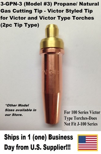 2 Becs De Coupe Propane 3-GPN #4 – Compatibles Victor 4-3-GPN, Pour Coupe Précise, Star Tech Weld