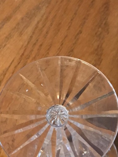 Waterford Cut Crystal Templemore 6 1/2 Inch Claret Wine Glass - Picture 5 of 7
