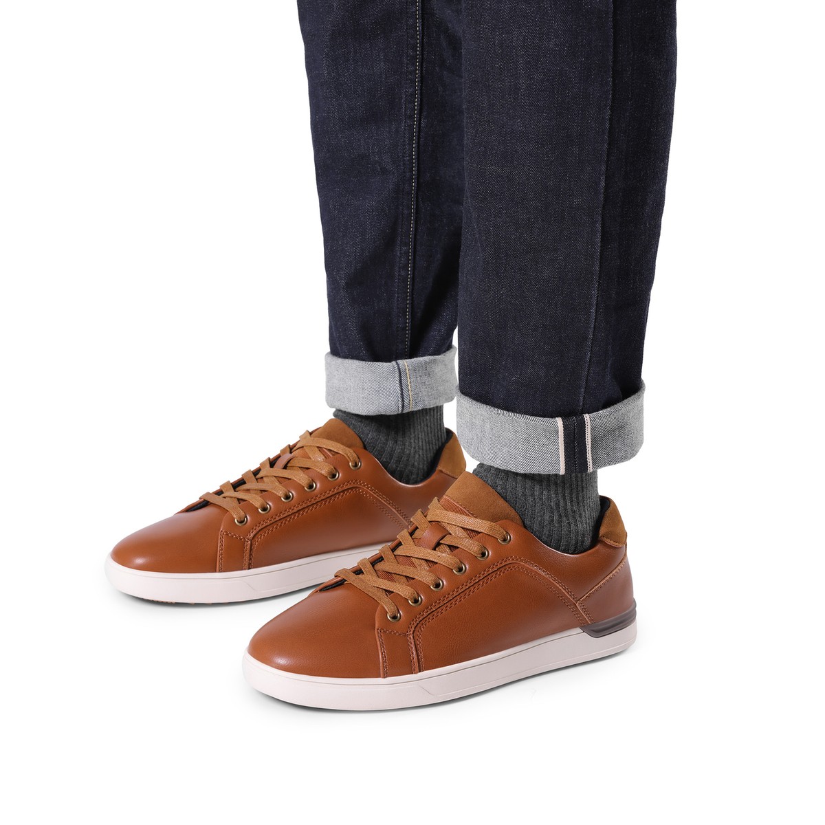 Men's Casual Dress Sneakers Skate Lace-Up Shoes Arch support Casual Sneakers