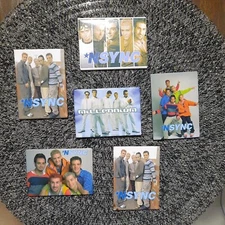 ATA-BOY Magnet 2.5" x 3.5" 1998 NSYNC & 2000 Backstreet Boys Milenium (Lot of 6)