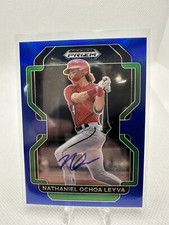 2022 Prizm Draft Picks Auto Blue #PDP171 Nathaniel Ochoa Leyva /99