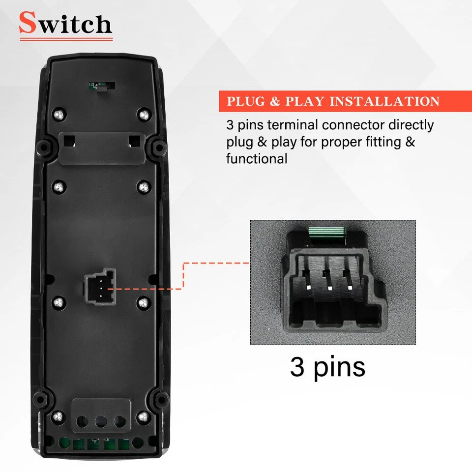 Power Window Master Control Switch For Mercedes Benz W204 W212 C300 E350 E550 - Image 2 of 4