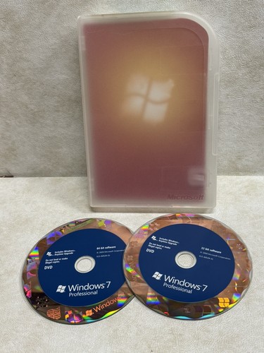 Microsoft Windows 7 Professional Full Retail - 32-bit & 64-bit DVD Version (FQC-00129) 8 thumbnail image