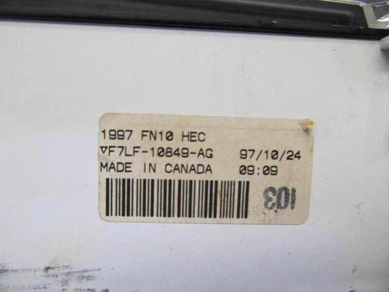 Cuadro de instrumentos velocímetro Mark VIII 1997 1998 Lincoln tablero delantero indicador de cabeza Foto 4 de 4